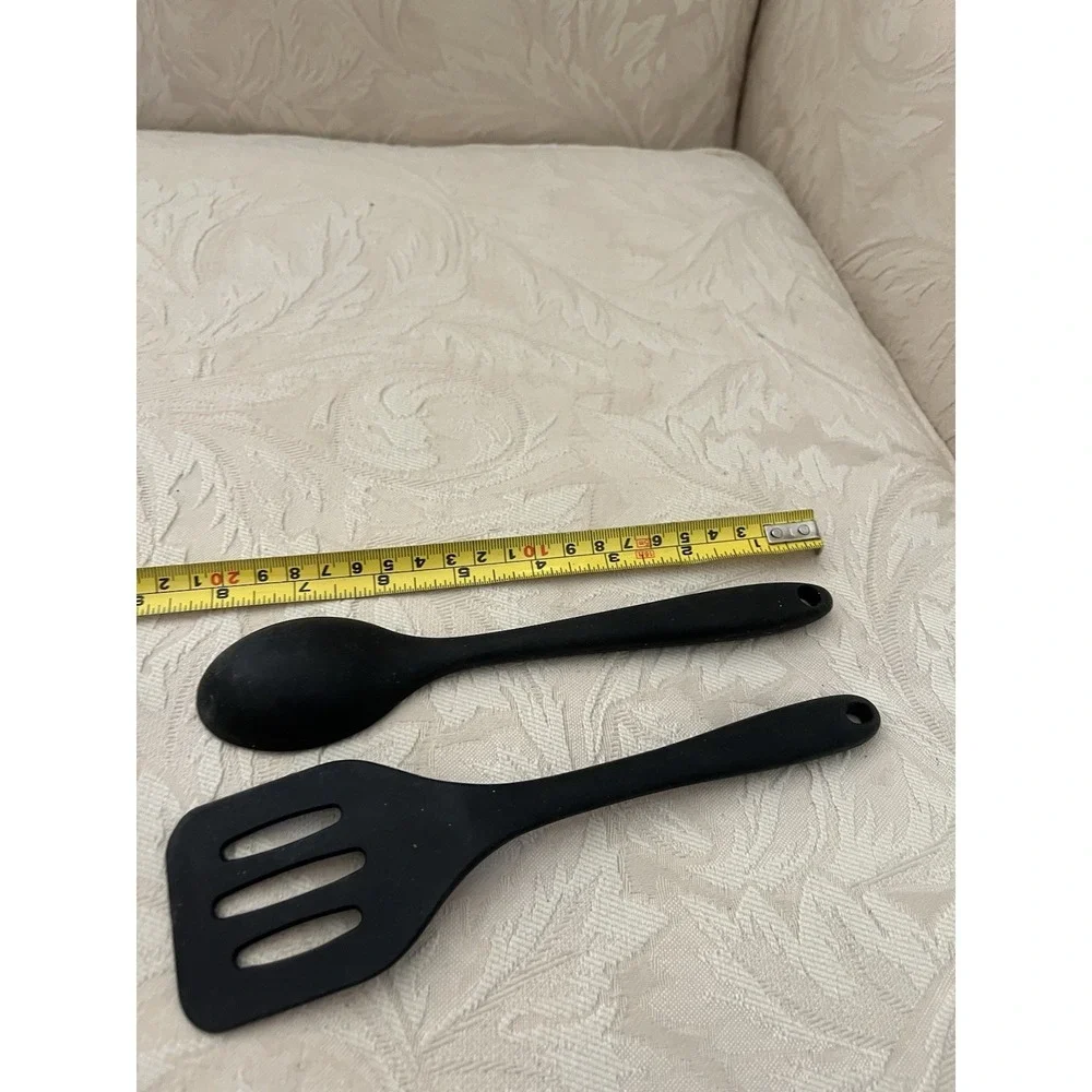 Rae Dunn Mini Kitchen Utensils Lil Dad Kitchen Flip Stir Spatula Turner Spoon 8